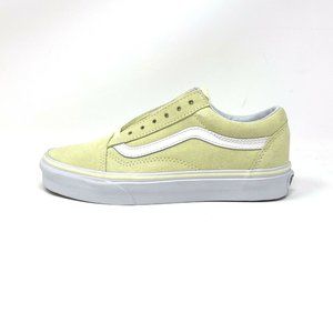 Vans Old Skool Suede Tender Yellow White Women's 5.5 Men's 4 Skate Shoes New